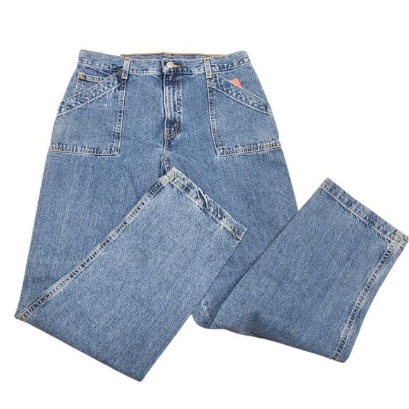 2002 Vintage Levi's Camp Pant 12 Misses Casual Regular Fit Jeans Y2K NOS - Picture 3 of 7